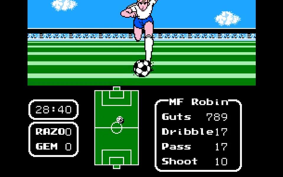 [图]【FC经典游戏回顾】天使之翼1代 通关视频 Tecmo Cup - Soccer Game (NES)