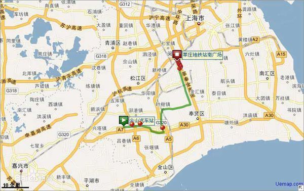 上海南站下车去坐上石线从哪个出站口出站