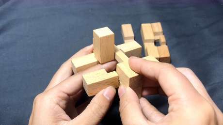 九根鲁班 锁孔明锁教程