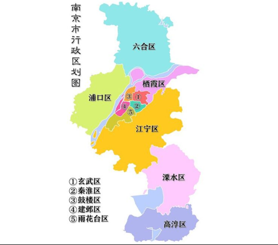 南京市中心新街口是属于南京哪个区的啊?