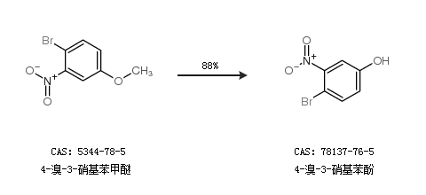 4-溴-3-硝基苯酚的合成路线有哪些?