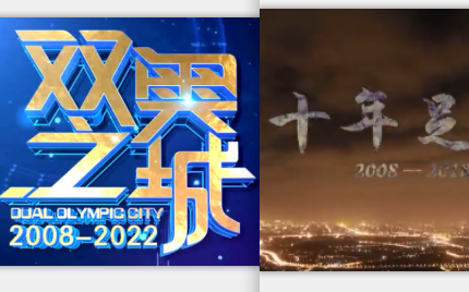 [图]『奥运•十年记忆』纪念2008年北京奥运会成功举办十周年系列纪录片 BTV纪实《双奥之城》 全五集 CCTV5 《十年足迹》