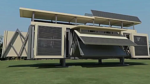 可移动的折叠房屋