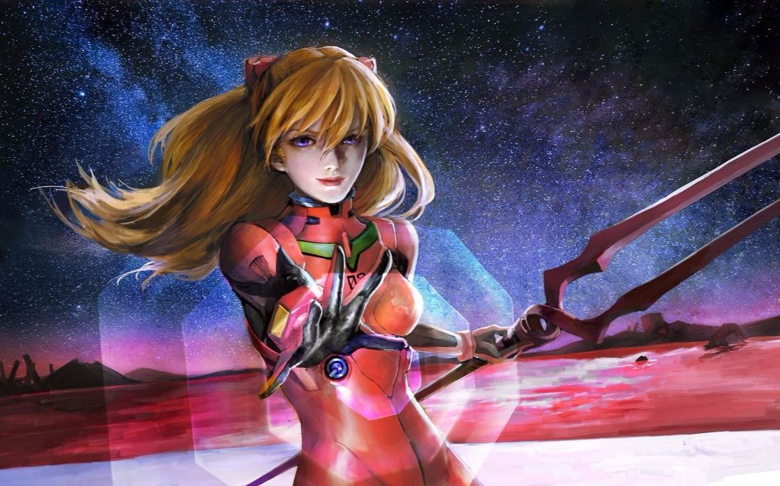 eva剧场版高能片段5 狂野帅气明日香