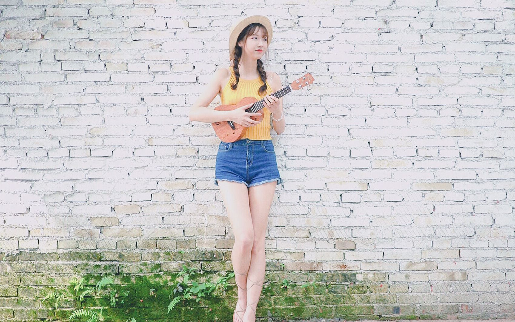 【杨可爱】充满夏日香气的少女~summer  vibe尤克里里弹唱[一个人的