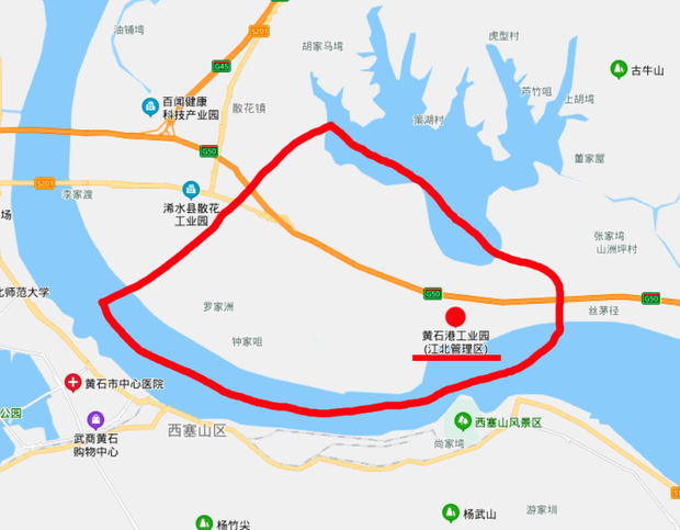 请见下面地图
