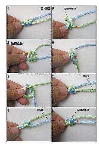 尼泊尔手绳编织图解图片