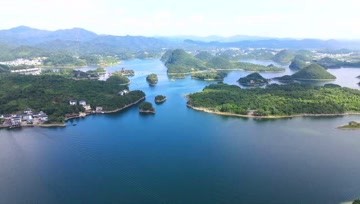 [图]贵州版千岛湖，贵阳百花湖全景，景色太漂亮了