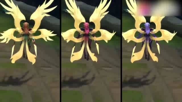 英雄联盟:末世天使凯尔的炫彩皮肤,居然这么好看,没买错呀!