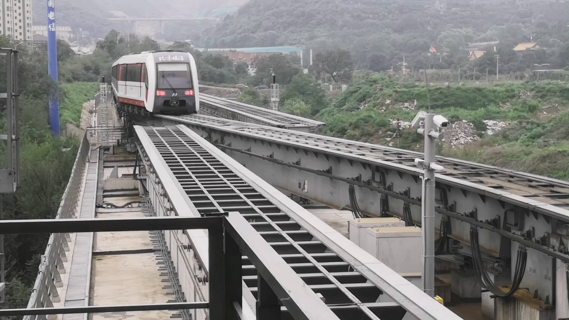 北京磁悬浮s1线变轨#门头沟