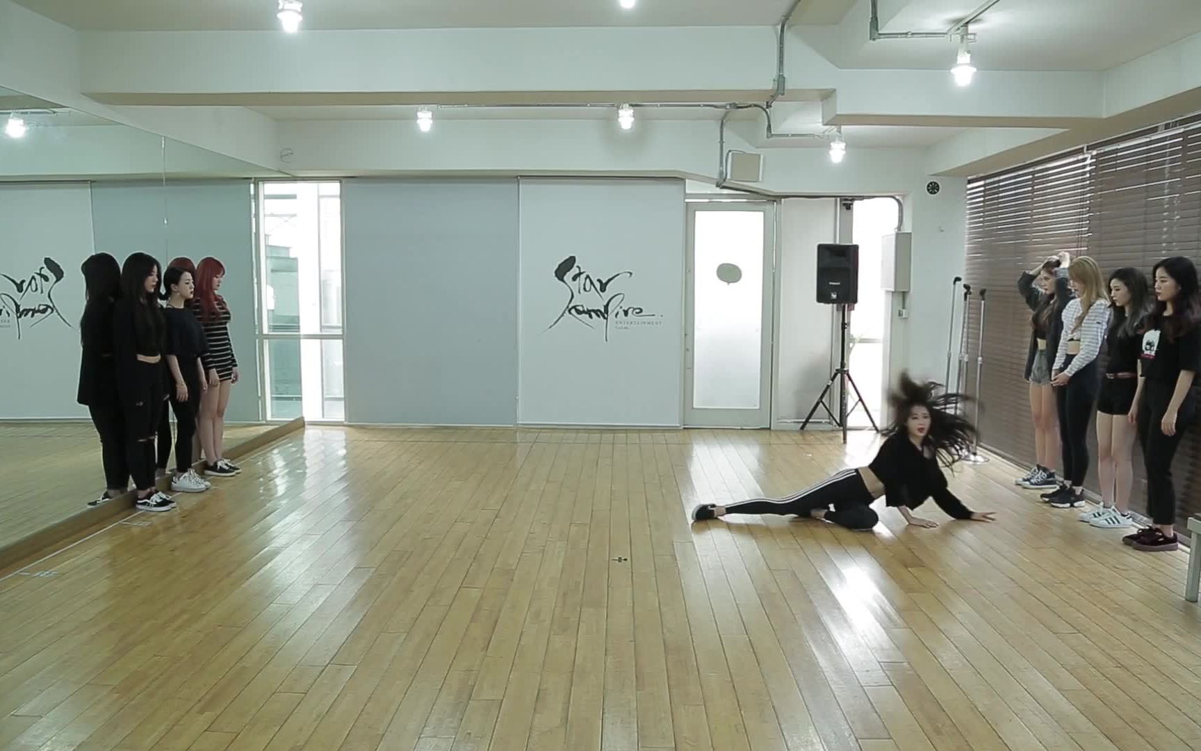 性感韩国女团nine muses舞曲remember练习室版