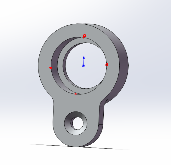 軸套,邊沿要打四個缺口,防止裡面軸承跑出,solidworks 用什麼命令畫那