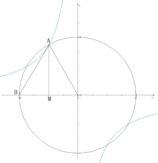 等边三角形abo的外接圆半径为2它在平面直角