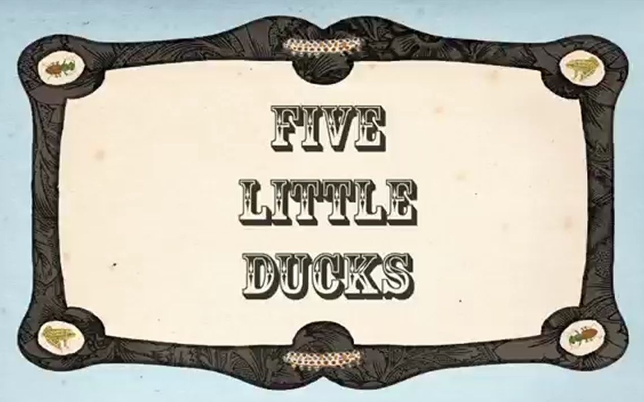 [图]儿歌five little ducks最好的一个版本 来自Susie tallman