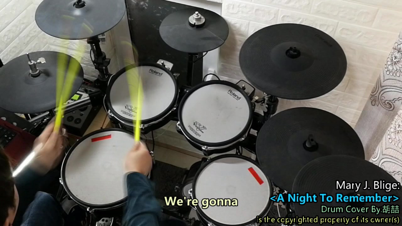 [图]【Drum Cover】Mary J. Blige:《A Night To Remember》