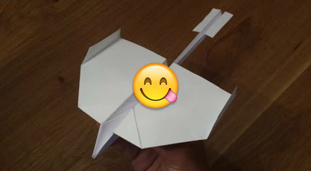 纸飞机教程:这样折可以飞100米,你也可以试试!