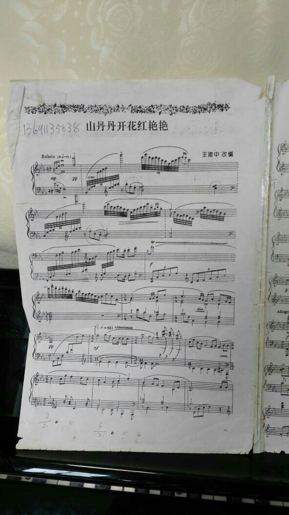 请问,有人有这个版本的《山丹丹开花红艳艳》