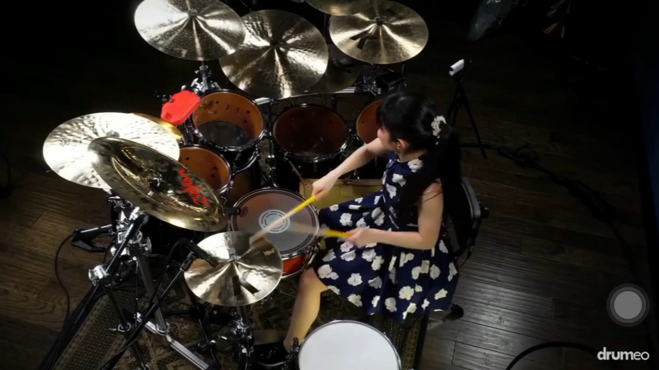 【架子鼓】 川口千里drum solo