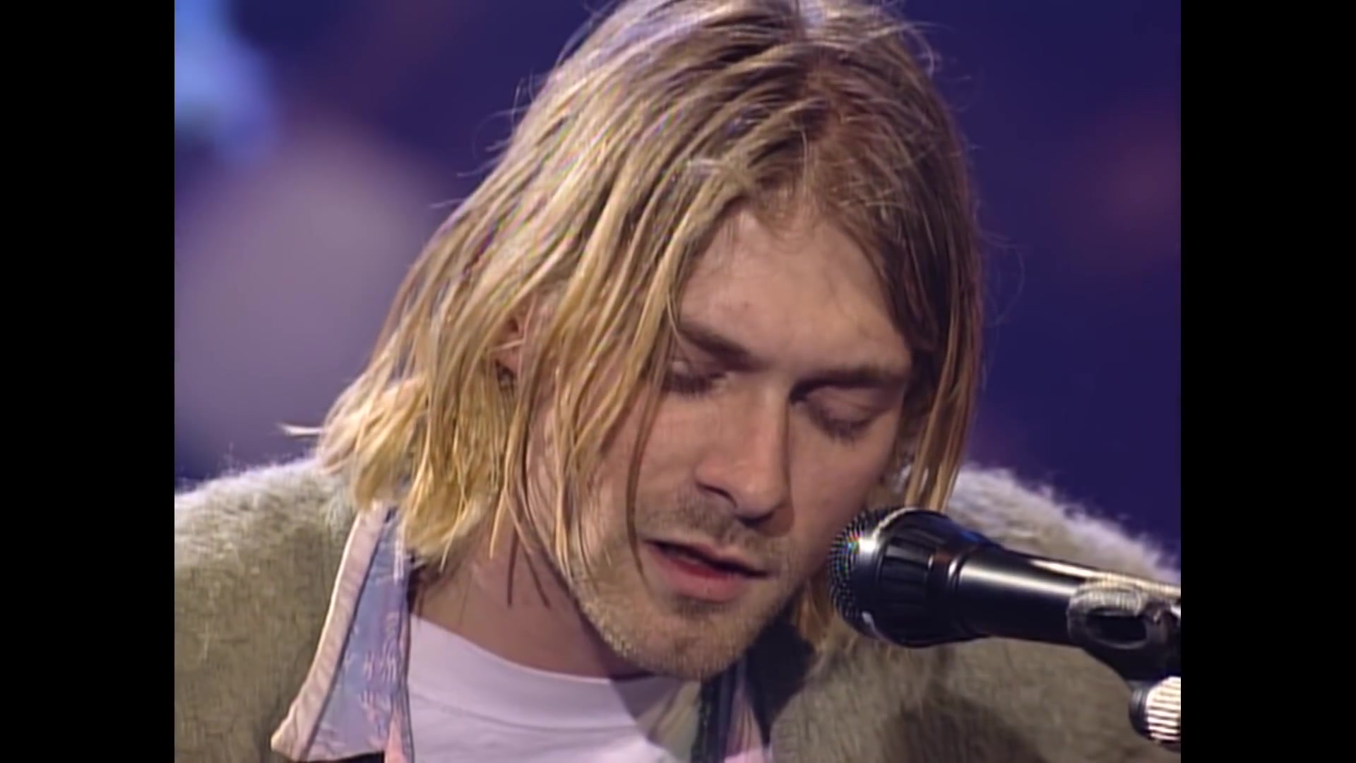 [图]Nirvana - The Man Who Sold The World | 未剪辑版 1993 MTV 不插电现场 / Unplugged