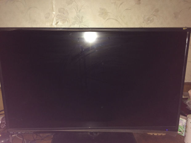 PIoneer1080p电视打开黑屏但有声音