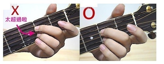 吉他按和弦手指动作有没有标准?