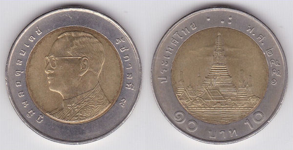 泰币硬币上写90的是什么