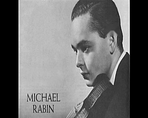 [图]《帕格尼尼24首随想曲》No.18 迈克尔·拉宾 Michael Rabin