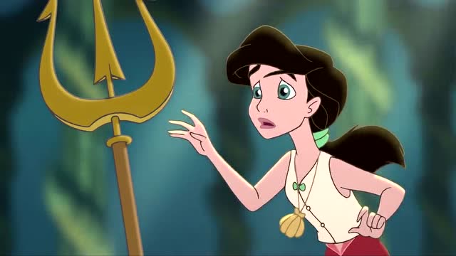 小美人鱼2:美莉缇偷走了三叉戟,却不小心弄掉了挂坠