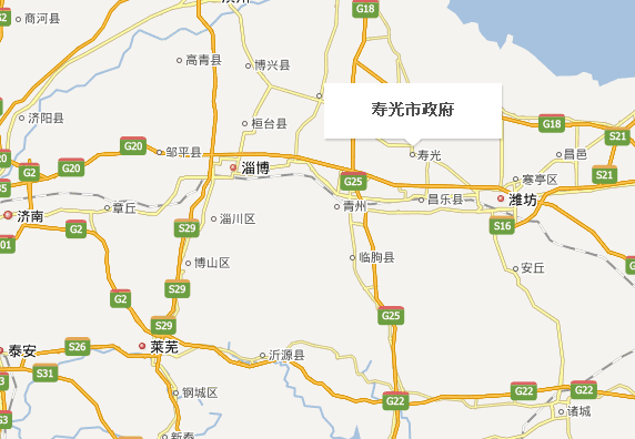 寿光市地图全图放大图片