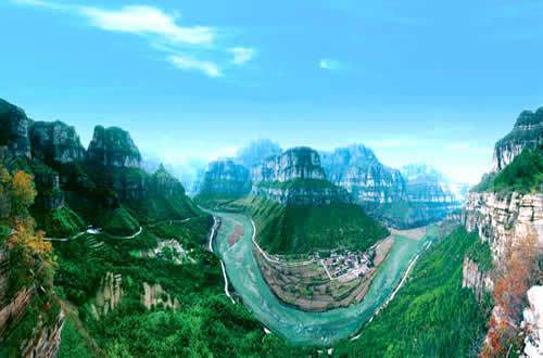 崤山山脉的山区景点