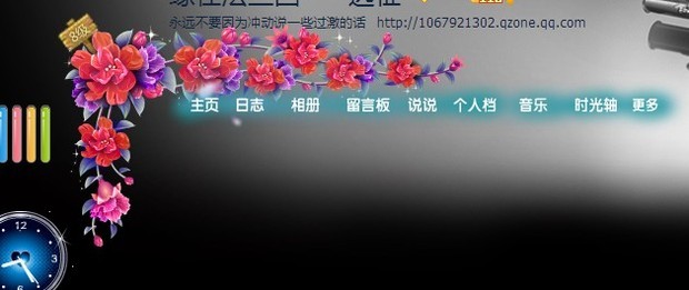 我的QQ空间一切正常就是日志栏目没有显示了