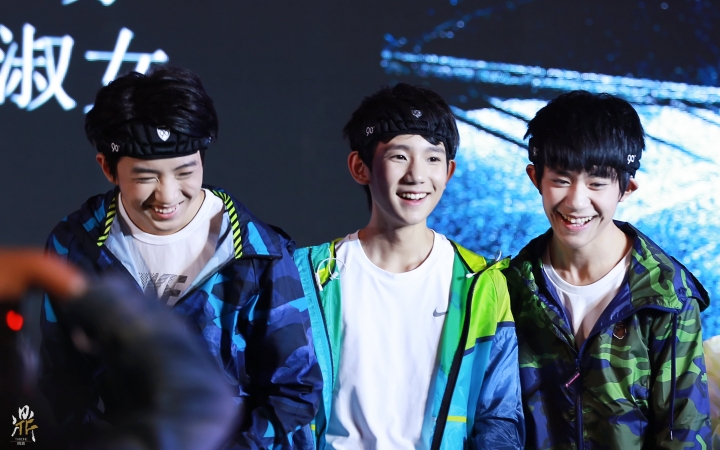 tfboys《 全员加速中》 发布会tfboys cut(3p)