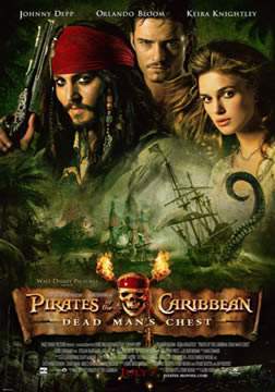 加勒比海盗1：黑珍珠号的诅咒封面