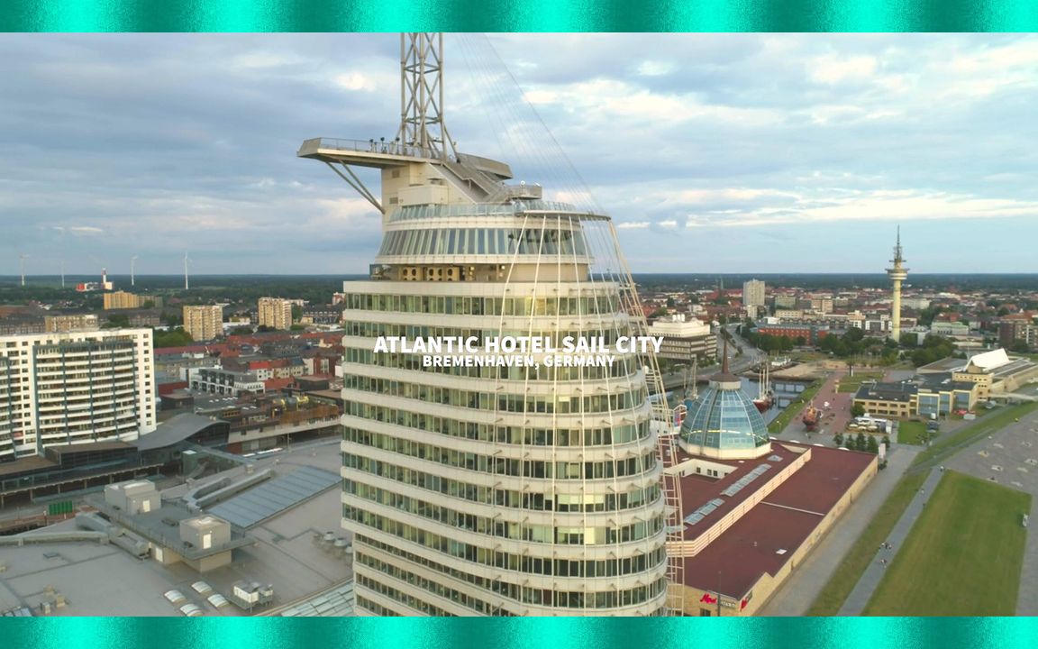 [图]Blindsmyth 现场 @德国ˇ不来梅哈芬ˇ大西洋城帆酒店顶端 ➬ Atlantic Hotel Sail City, Germany