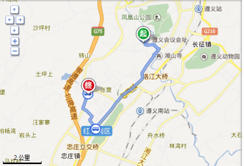 遵义老城至遵义市一中