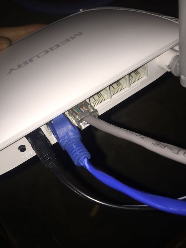 刚牵了一个移动光宽带 接口没问题 有wifi 但是