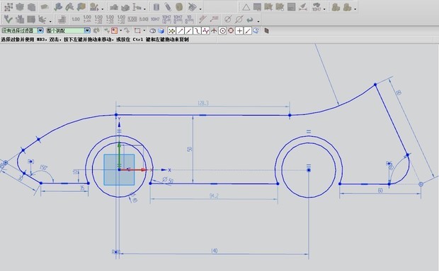 0草图中遇到了一个问题,就是直线和圆相切,为什么还要标注直线约束