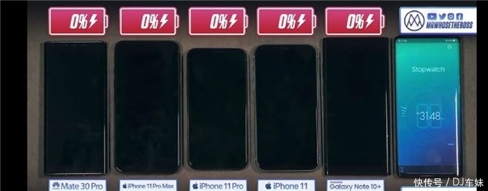 苹果11手机续航对比