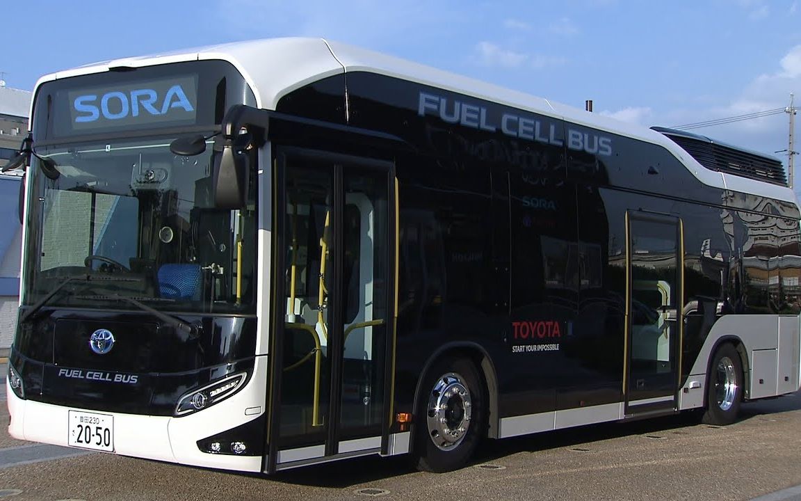 丰田toyota sora巴士-燃料电池巴士【rec  anything】