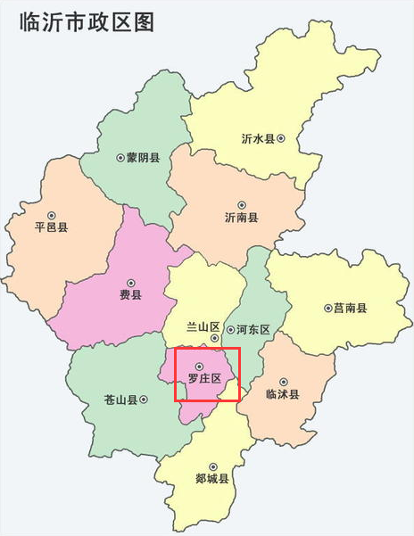 罗庄区乡镇地图图片