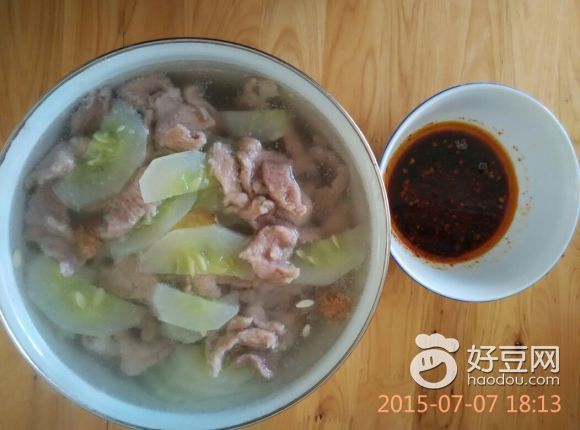 黃瓜肉片湯怎麼做