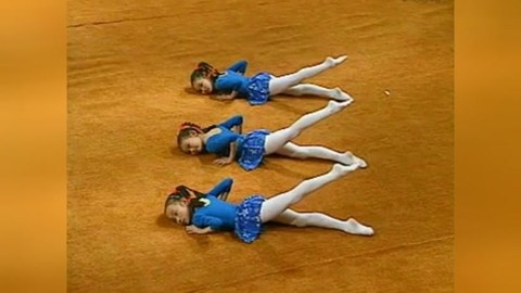 中国舞考级教材第 四级8《 后抬腿》北京舞蹈学院
