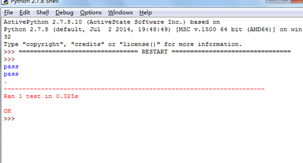 python unittest 断言结果未输出