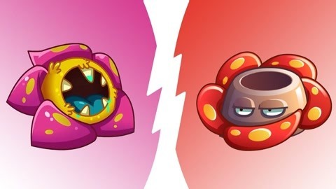 植物大战僵尸2  大王花vs花中之王