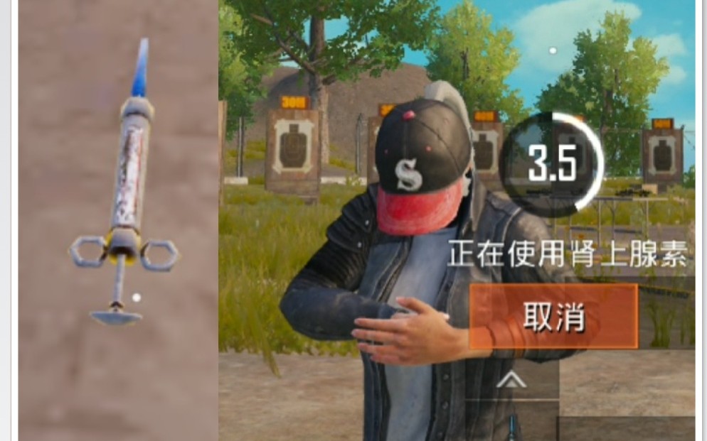 肾上腺素插胸上?看的我都疼[刺激战场]