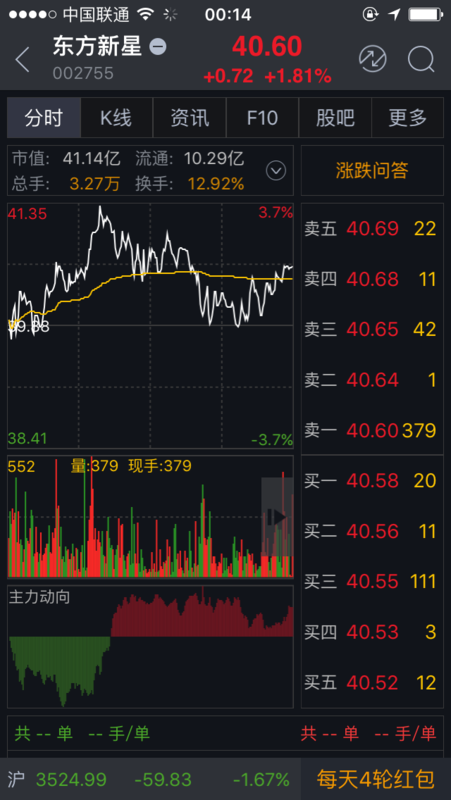 怎么在电脑版炒股软件同花顺分时图下面添加主