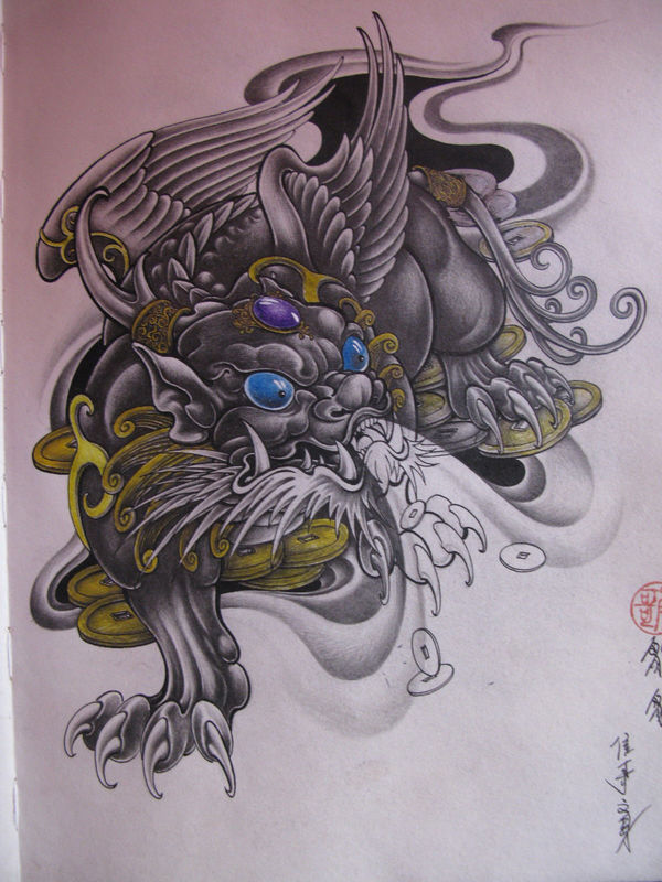 别称辟邪,天禄,是中国古书记载和汉族民间神话传说的一种凶猛的瑞兽