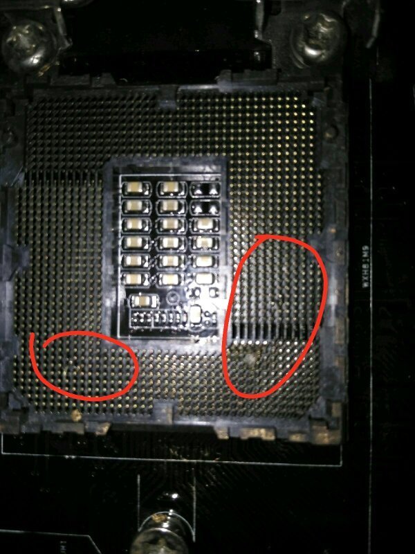 电脑主板cpu针脚歪了?可以开机吗