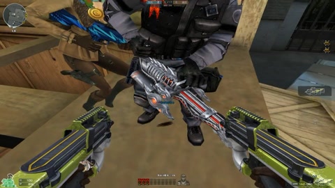 穿越火线cf 双持乱世 斩魔刀 6烈龙 最强火力