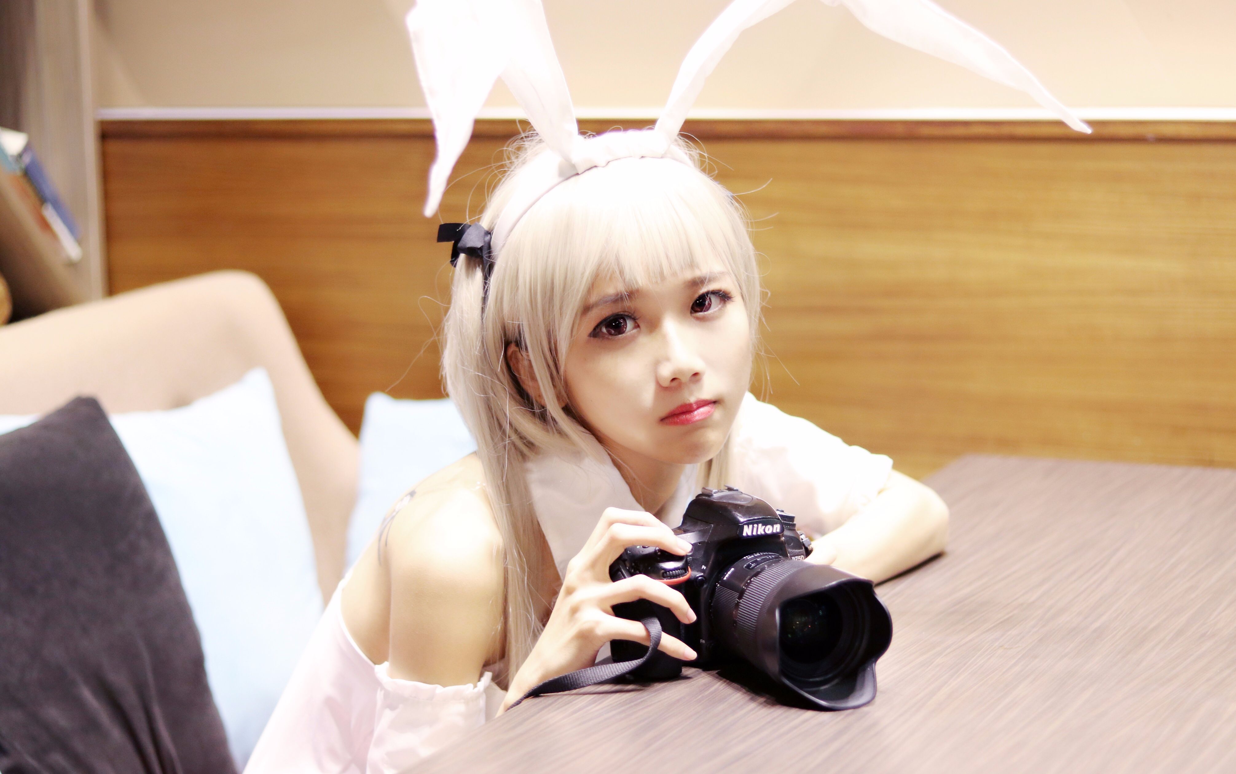 【小唯萌主】穹妹雷姆版 白金disco迪斯科 超萌来袭